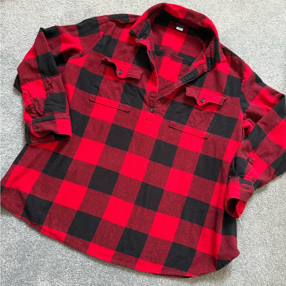 Maternity flannel